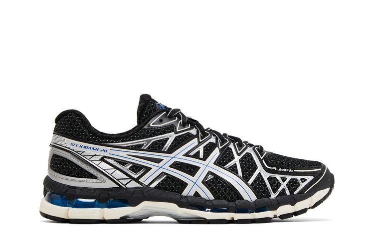 ASICS Gel Kayano 20 'Black Silver Blue' — Black/Pure Silver