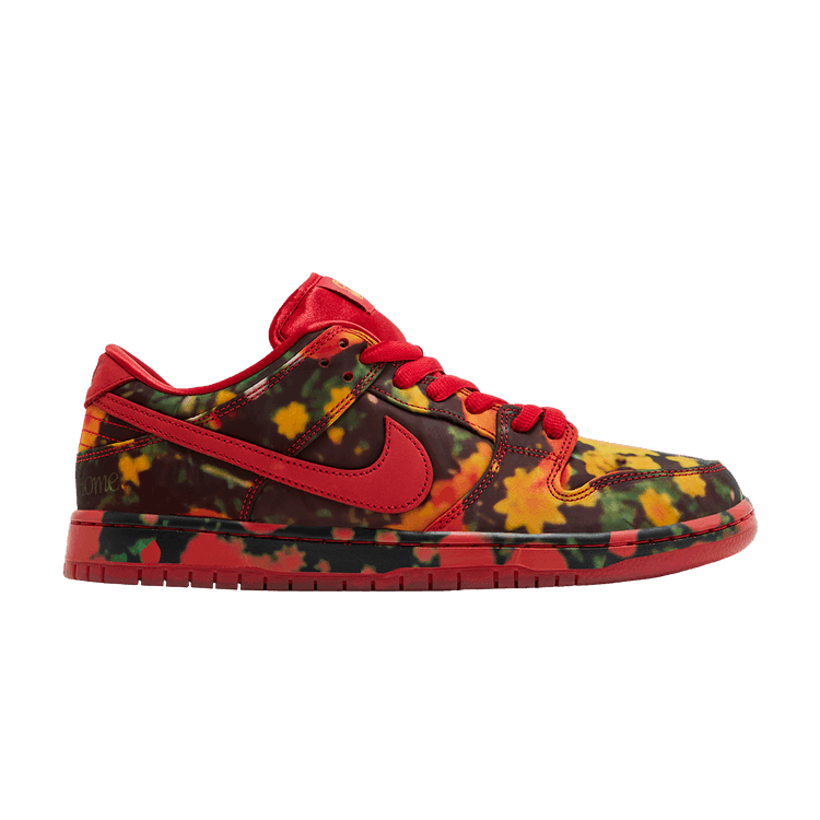 The Wizard of Oz x Nike Dunk Low SB 'Poppy Field' — Varsity Red/University Gold