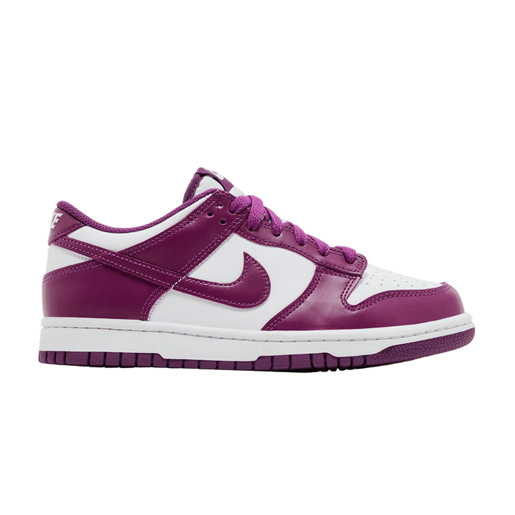 Nike Dunk Low GS 'Viotech White' — White/White/Viotech