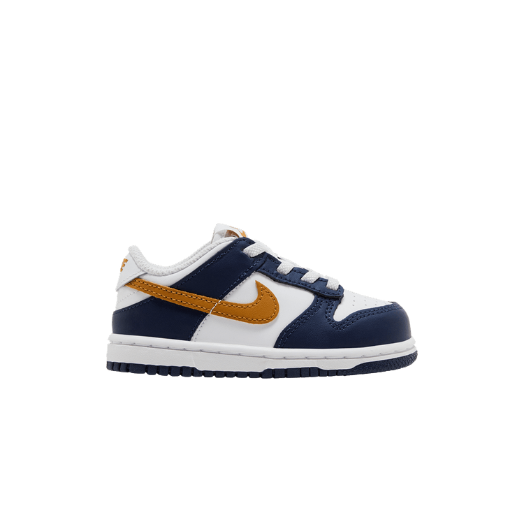 Nike Dunk Low TD 'Midnight Navy Wheat' — White/Midnight Navy/Wheat