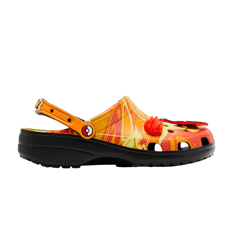 Pokémon x Crocs Classic Clog 'Charizard' — Orange/Black