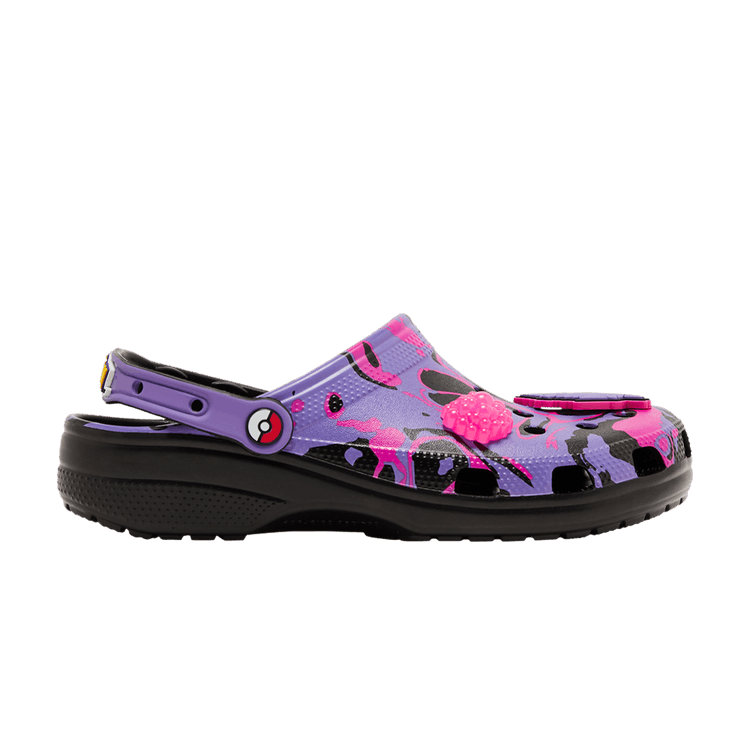 Pokémon x Crocs Classic Clog 'Gengar' — Purple/Black
