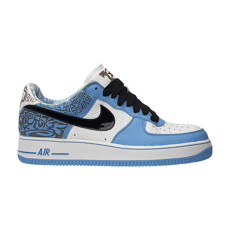 Nike Air Force 1 Premium 'Entourage' — White/White/University Blue