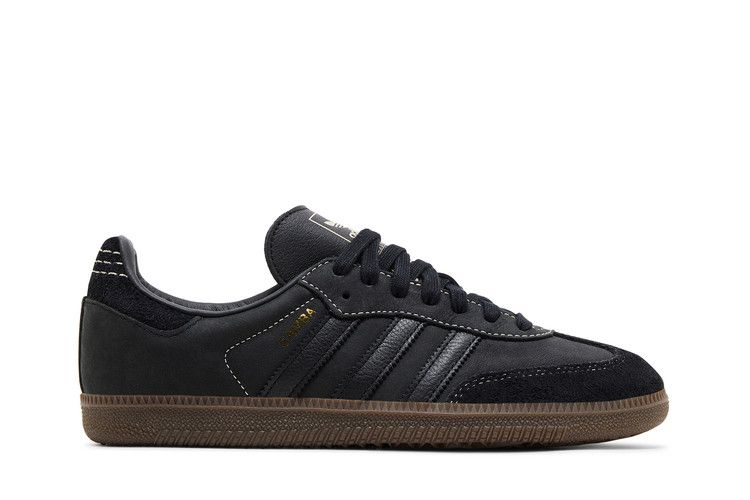 adidas Wmns Samba OG 'Black Crystal Sand' — Core Black/Core Black/Crystal Sand
