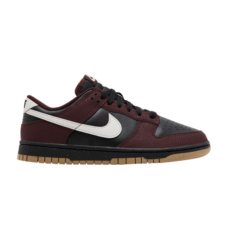 Nike Women's Dunk Low Next Nature 'Burgundy Crush Black' — Burgundy Crush/Black/Khaki/Phantom