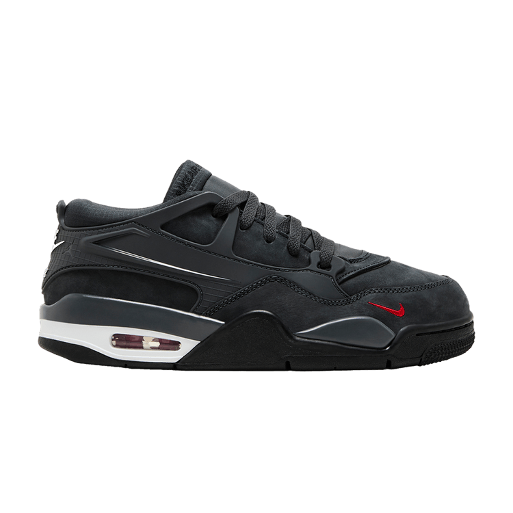 Nigel Sylvester x Air Jordan 4 RM SP GS 'Driveway Grey' — Anthracite/Anthracite/University Red/White