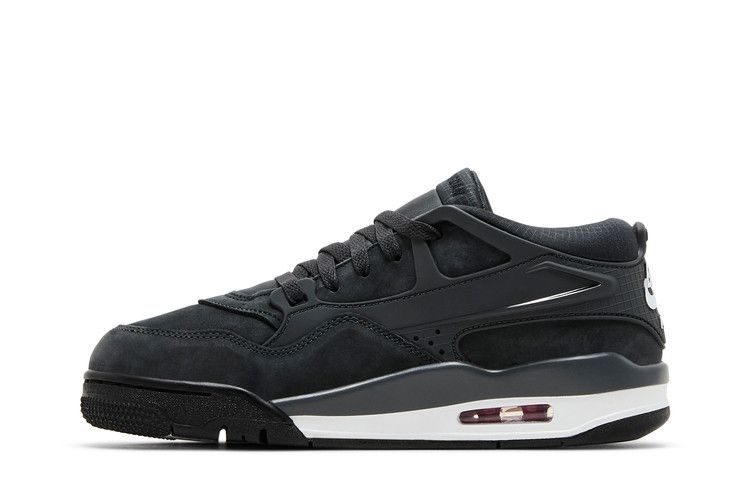 Nigel Sylvester x Air Jordan 4 RM SP GS 'Driveway Grey' — Anthracite/Anthracite/University Red/White