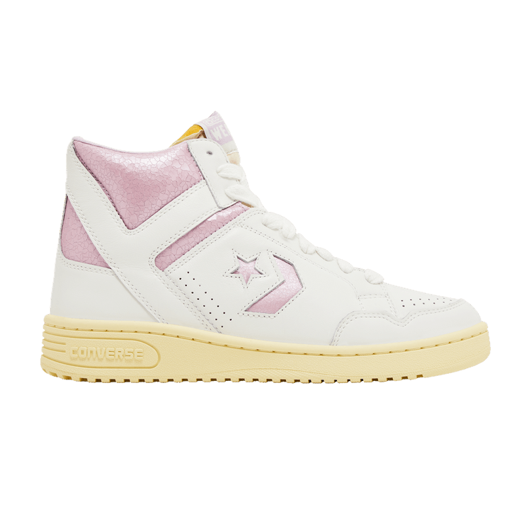 Shai Gilgeous-Alexander x Converse Weapon High 'Vintage White Winsome Orchid' — Vintage White/Winsome Orchid