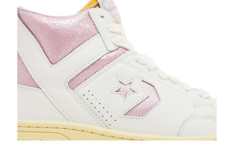 Shai Gilgeous-Alexander x Converse Weapon High 'Vintage White Winsome Orchid' — Vintage White/Winsome Orchid
