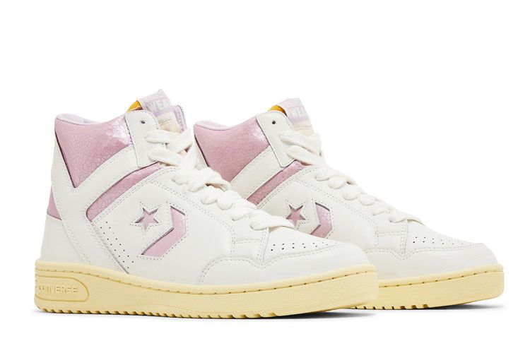 Shai Gilgeous-Alexander x Converse Weapon High 'Vintage White Winsome Orchid' — Vintage White/Winsome Orchid