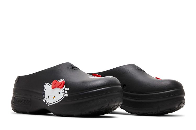 Hello Kitty x adidas Wmns Adifom Stan Smith Mule '50th Anniversary - Black' — Core Black/Red/Cloud White