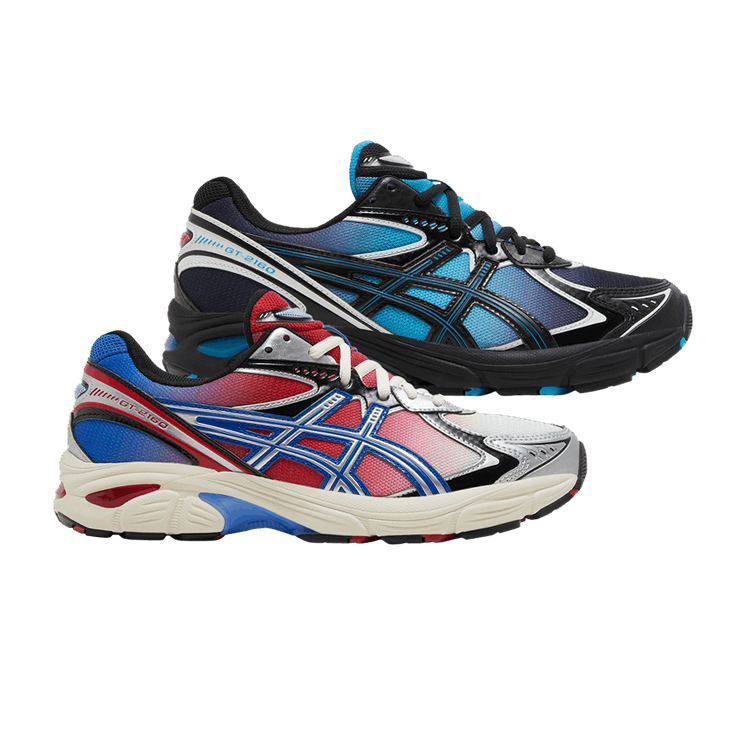 Kith x Marvel x ASICS GT 2160 'Venom vs. Spiderman Pack' — Venom vs. Spiderman Pack