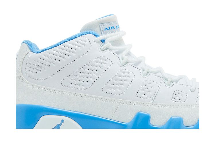 Air Jordan 9 Low Golf 'University Blue' — White/University Blue