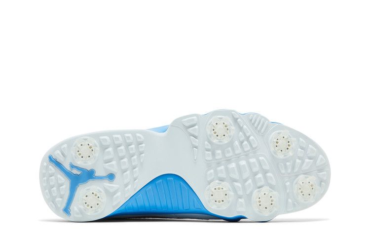 Air Jordan 9 Low Golf 'University Blue' — White/University Blue