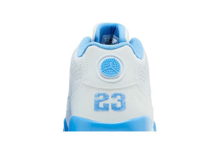 Air Jordan 9 Low Golf 'University Blue' — White/University Blue