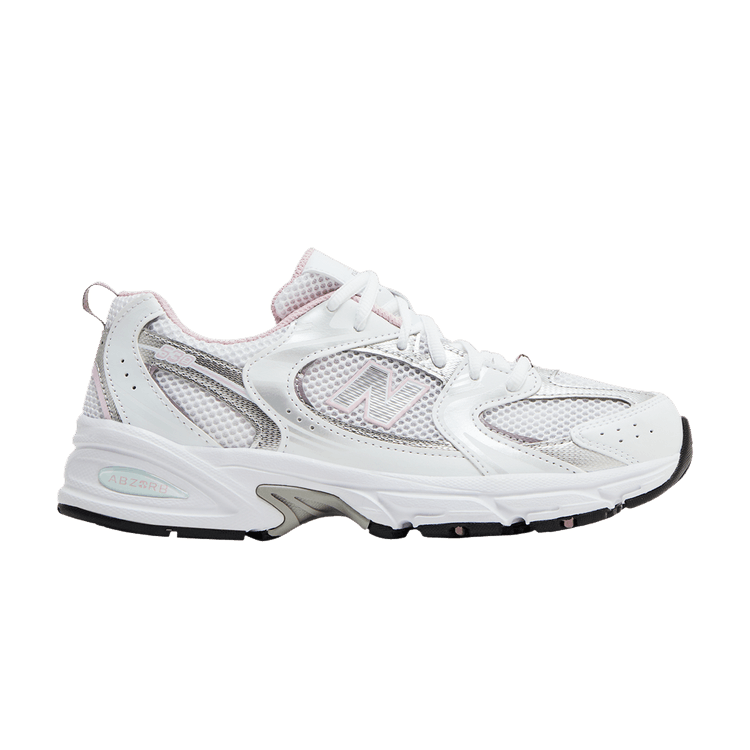 New Balance 530 Big Kid 'White Mid Century Pink' — White/Mid Century Pink