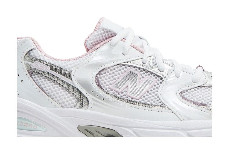 New Balance 530 Big Kid 'White Mid Century Pink' — White/Mid Century Pink