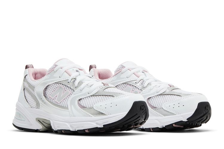 New Balance 530 Big Kid 'White Mid Century Pink' — White/Mid Century Pink