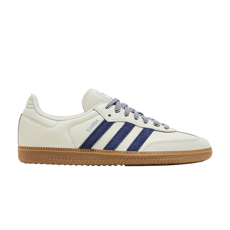 adidas Wmns Samba OG 'Off White Dark Blue' — Off White/Dark Blue/Clear Sky