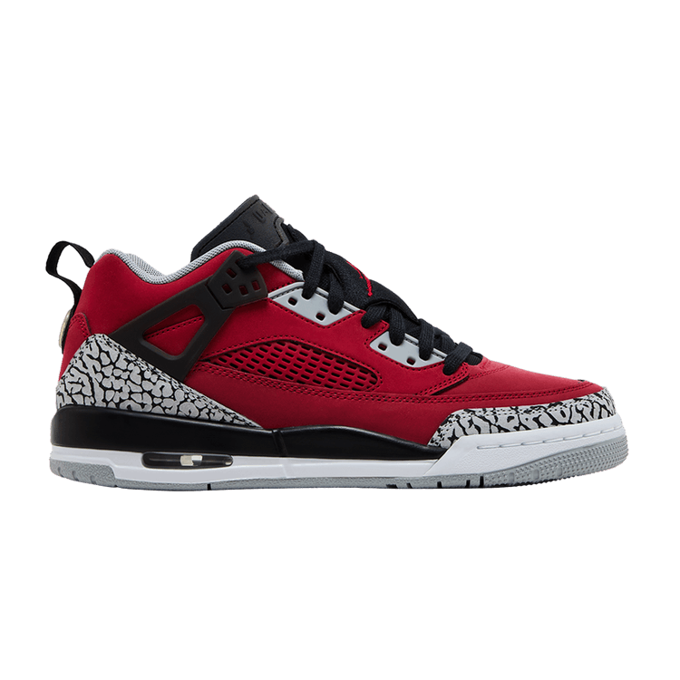 Air Jordan Spizike Low GS 'Toro' — Gym Red/Black/Wolf Grey/Cool Grey