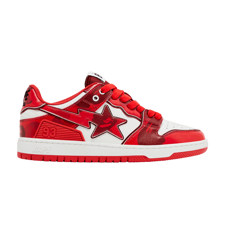 BAPE Sk8 Sta #1 M2 'Red' — Red