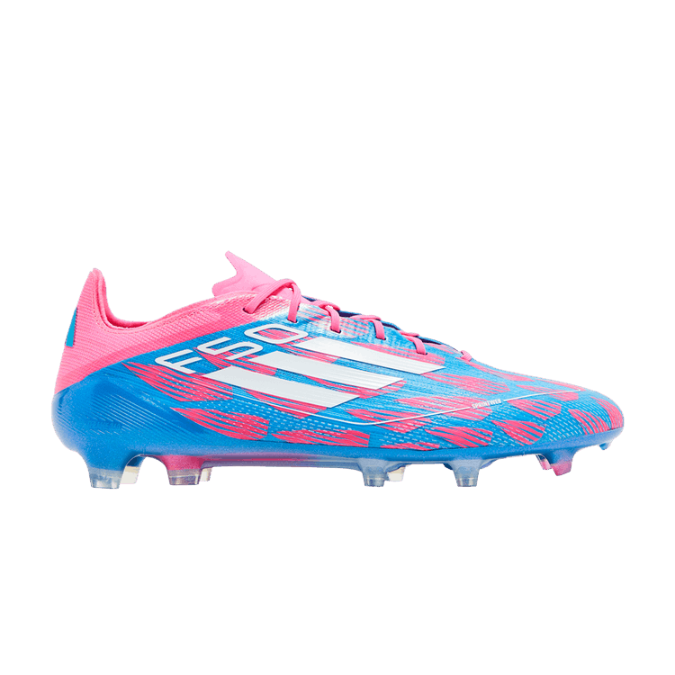 adidas Adizero F50 Elite FG 'Reemergence Pack' — Solar Blue/Cloud White/Solar Pink