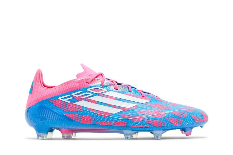 adidas Adizero F50 Elite FG 'Reemergence Pack' — Solar Blue/Cloud White/Solar Pink
