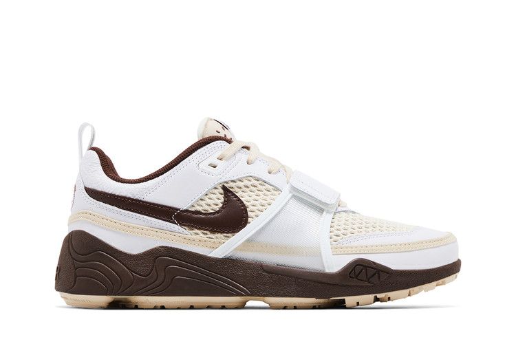 Travis Scott x Nike Zoom Field Jaxx 'Light Chocolate' — White/Light Chocolate/White
