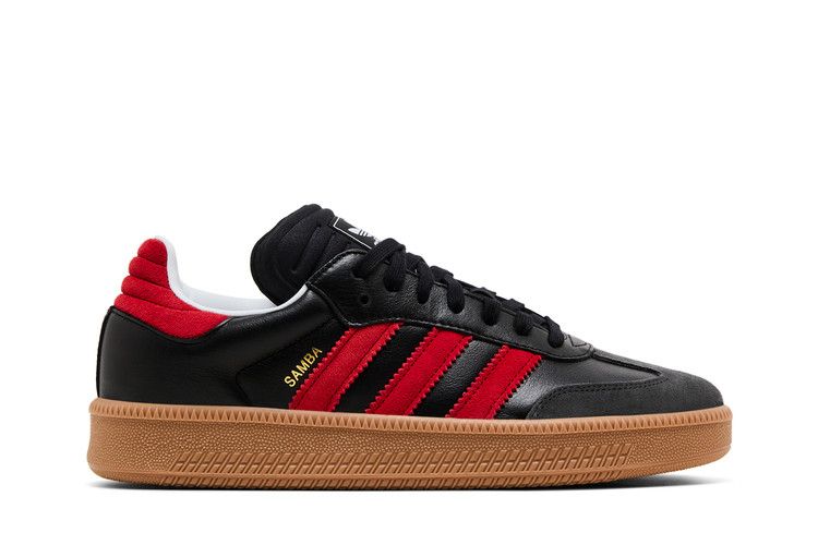 adidas Samba XLG 'Black Better Scarlet Gum' — Core Black/Better Scarlet/Carbon