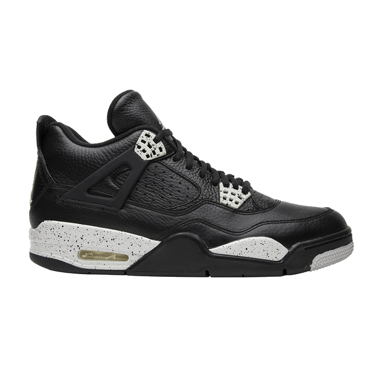 Air Jordan 4 Retro LS 'Oreo' 2015 — Black/Tech Grey/Black