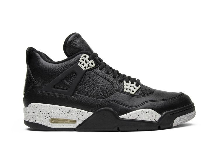 Air Jordan 4 Retro LS 'Oreo' 2015 — Black/Tech Grey/Black