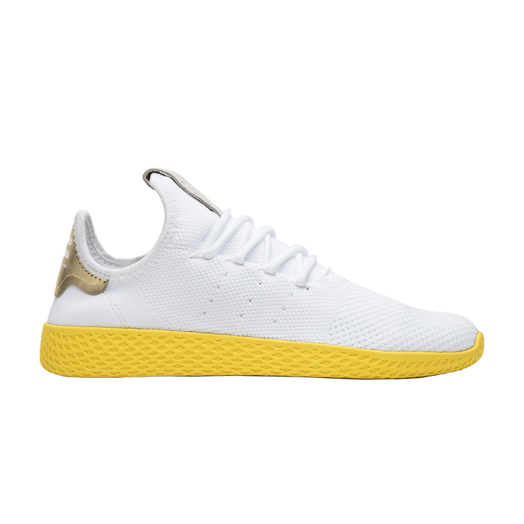 Pharrell x adidas Tennis Hu 'Yellow' — White/Yellow