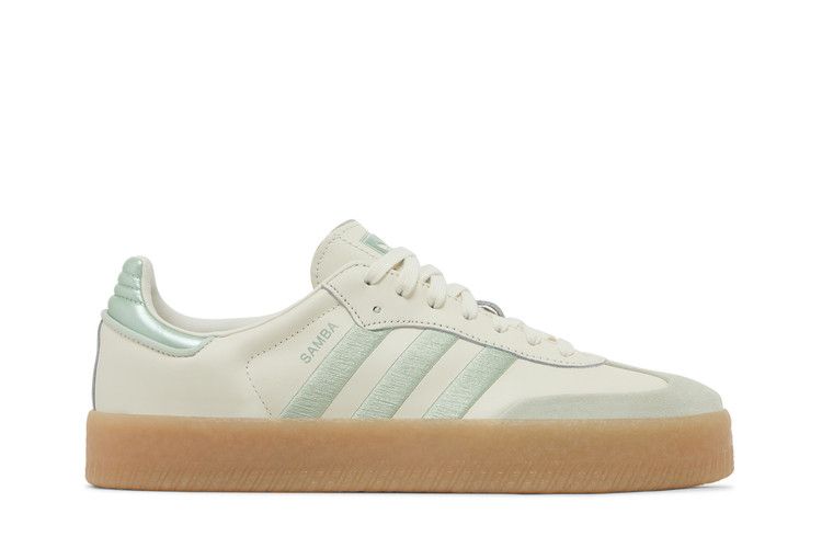 adidas Wmns Sambae 'Off White Lime Green Gum' — Off White/Lime Green/Lime Green