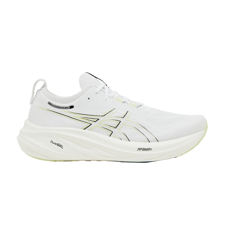ASICS Gel Nimbus 26 'White Birch' — White/Birch