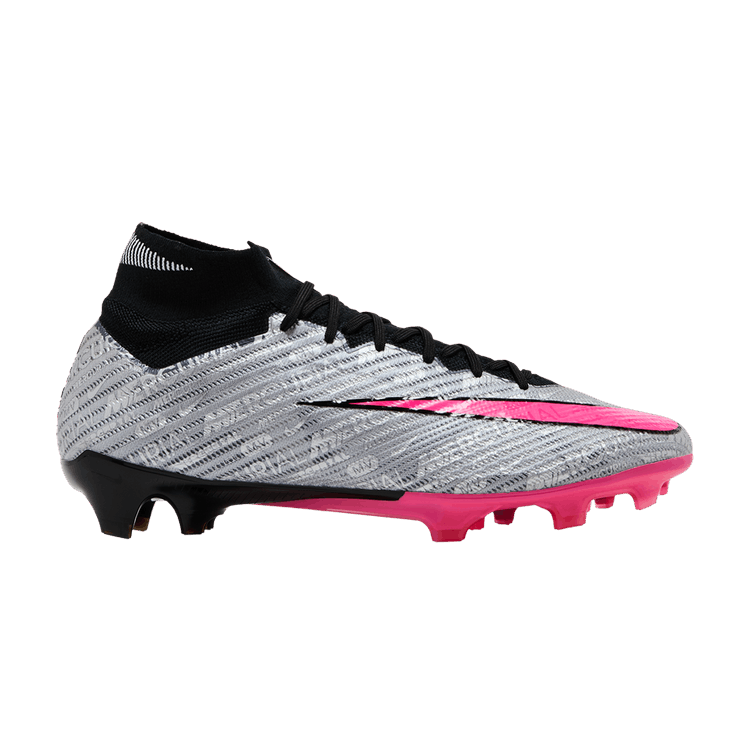 Nike Zoom Mercurial Superfly 9 Elite FG '25th Anniversary Pack' — Metallic Silver/Black/Volt/Hyper Pink