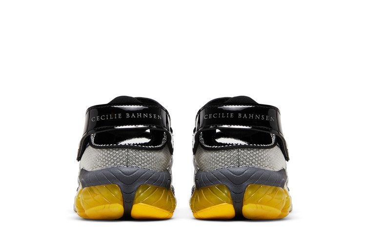 Cecilie Bahnsen x ASICS Gel Quantum 360 8 'Silver Black Yellow' — Silver/Black
