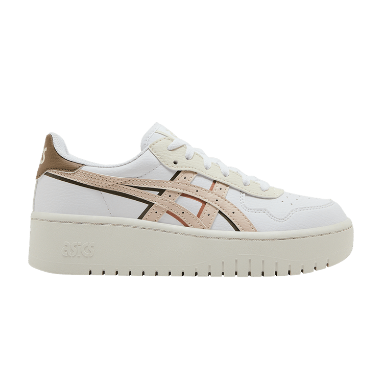 Asics Wmns Japan S PF 'White Mineral Beige' — White/Mineral Beige