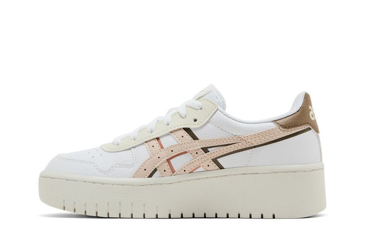 Asics Wmns Japan S PF 'White Mineral Beige' — White/Mineral Beige