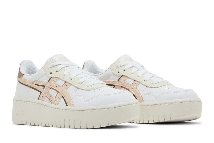 Asics Wmns Japan S PF 'White Mineral Beige' — White/Mineral Beige