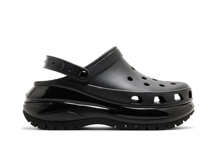 Crocs Mega Crush Clog 'Black' — Black