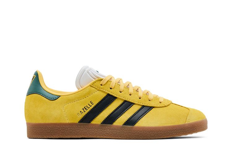 Jamaica Football Federation x adidas Gazelle 'Home Kit' — Spring Yellow/Core Black/Gum