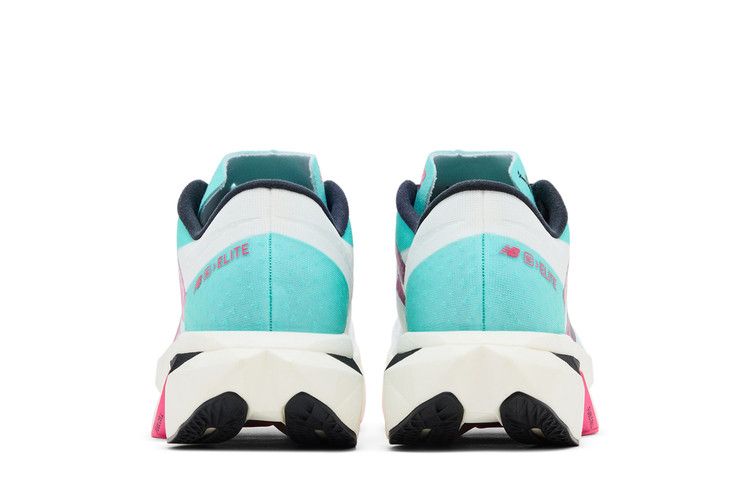 New Balance FuelCell SuperComp Elite v4 'TCS NYC Marathon' — Cyber Jade/White/Hi-Pink