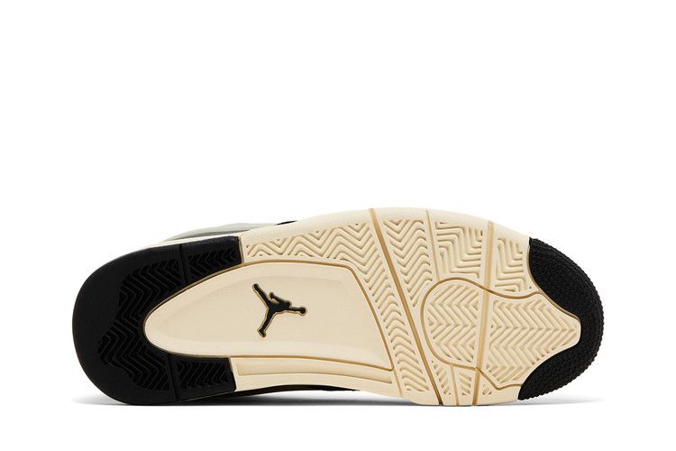 Air Jordan 4 RM GS 'Black Sail' — Black/Gym Red/Sail/Coconut Milk