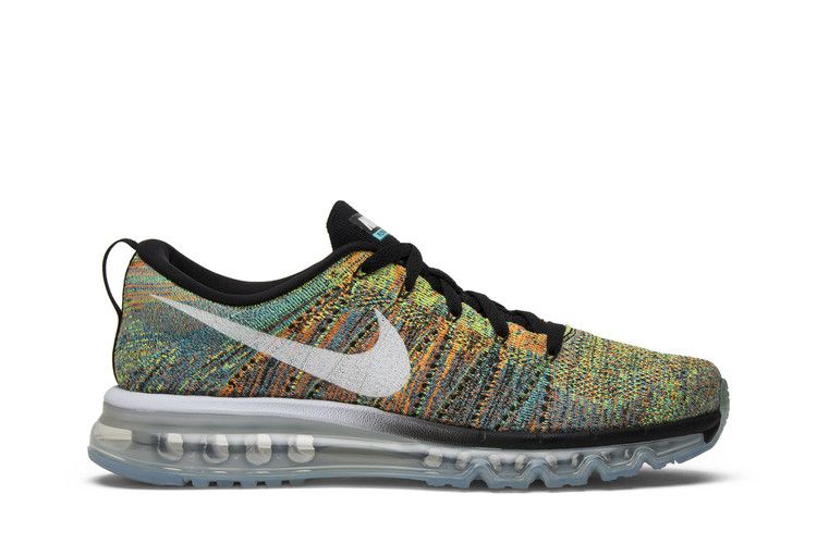 Nike Air Max 2015 Flyknit 'Multicolor' — Black/Chlorine Blue-Total Orange-White