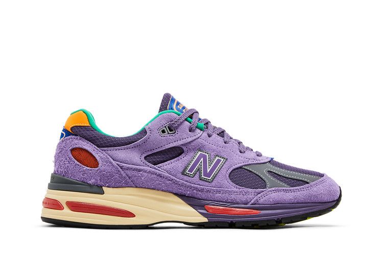 Salehe Bembury x New Balance 991v2 Made in England 'Colors Be The Palette' — Purple Heart/Mulled Grape/Nautical Blue