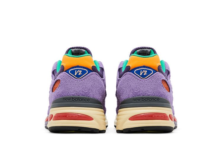 Salehe Bembury x New Balance 991v2 Made in England 'Colors Be The Palette' — Purple Heart/Mulled Grape/Nautical Blue