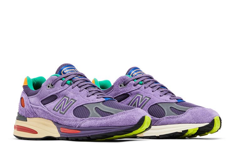 Salehe Bembury x New Balance 991v2 Made in England 'Colors Be The Palette' — Purple Heart/Mulled Grape/Nautical Blue