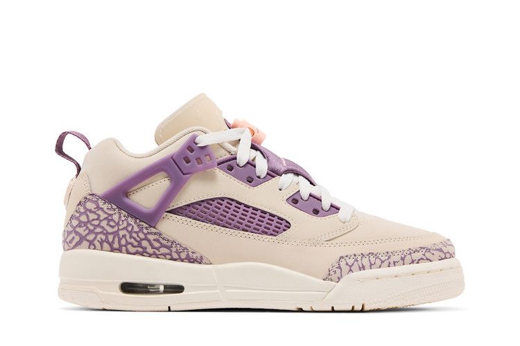 Air Jordan Spizike Low GS 'Let’s Play!' — Legend Light Brown/Violet Dust/Sail/Crimson Tint