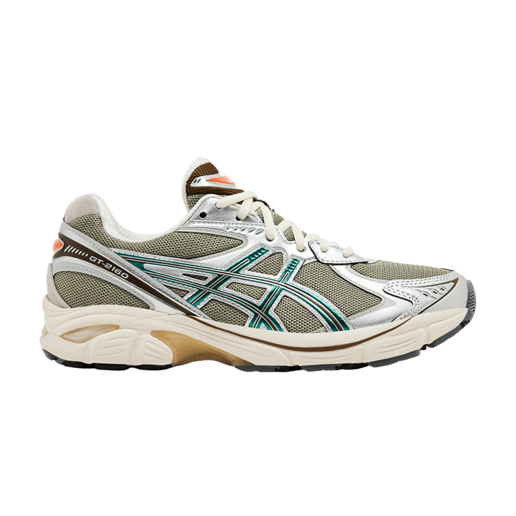 Carnival x ASICS GT 2160 'Concrete Bloom' — Lichen Green/Jewel Green