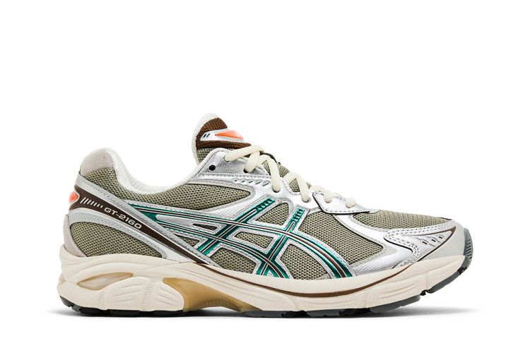 Carnival x ASICS GT 2160 'Concrete Bloom' — Lichen Green/Jewel Green